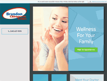 Tablet Screenshot of brandonchiro.com